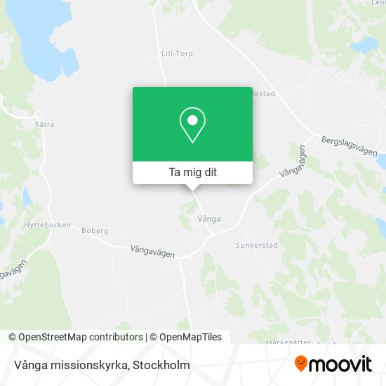 Vånga missionskyrka karta