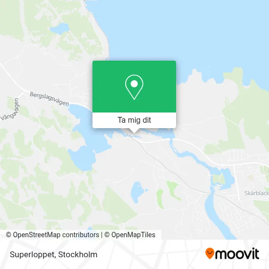Superloppet karta
