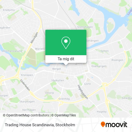 Trading House Scandinavia karta