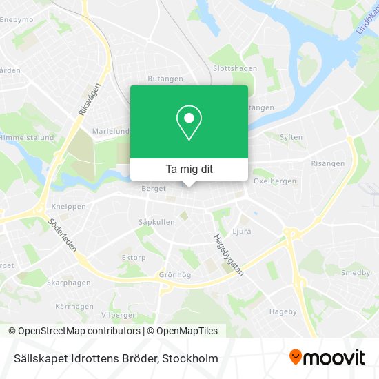 Sällskapet Idrottens Bröder karta