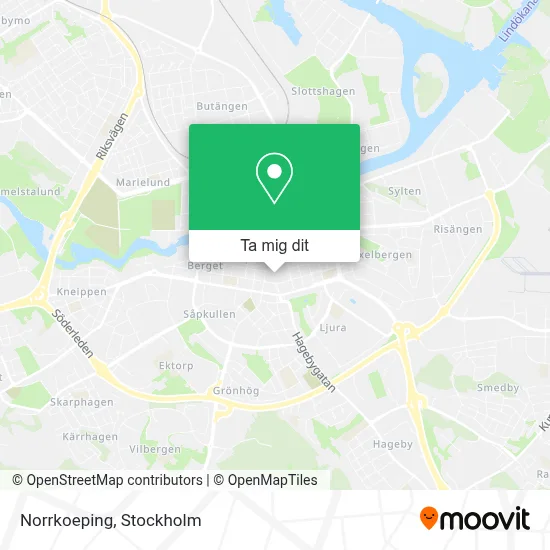 Norrkoeping karta