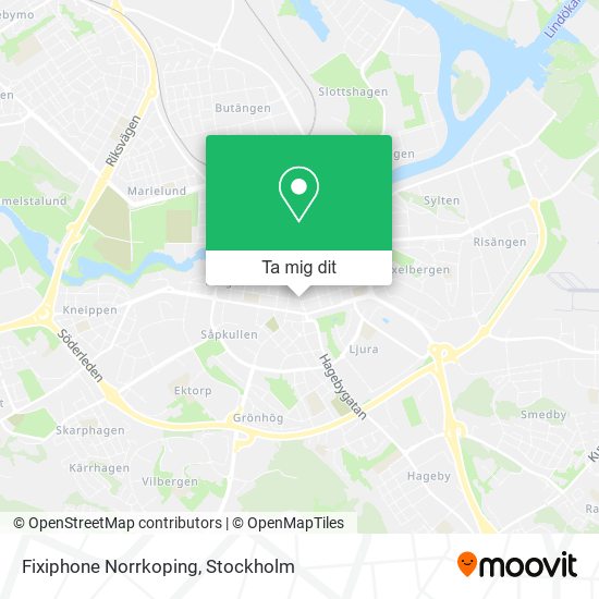 Fixiphone Norrkoping karta