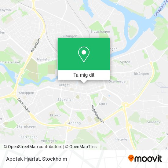 Apotek Hjärtat karta