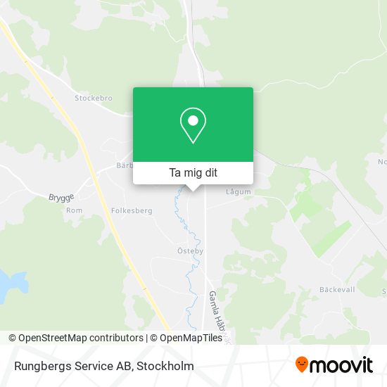 Rungbergs Service AB karta