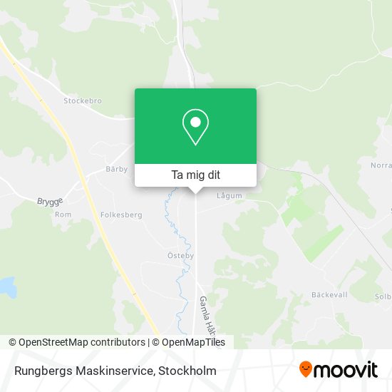 Rungbergs Maskinservice karta