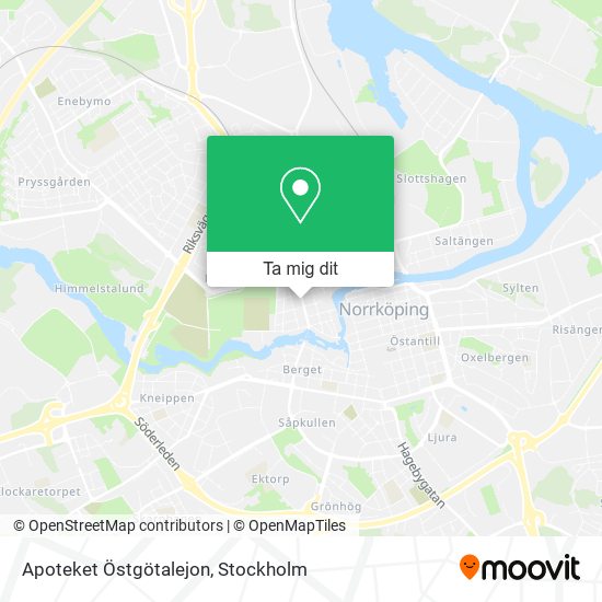 Apoteket Östgötalejon karta
