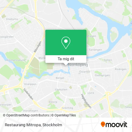 Restaurang Mitropa karta