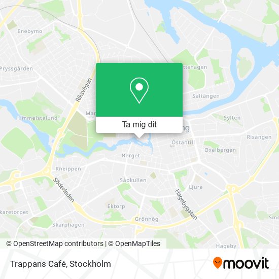 Trappans Café karta