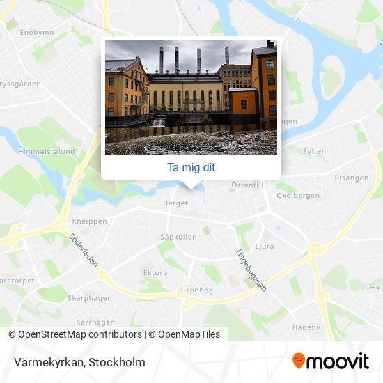 Värmekyrkan karta