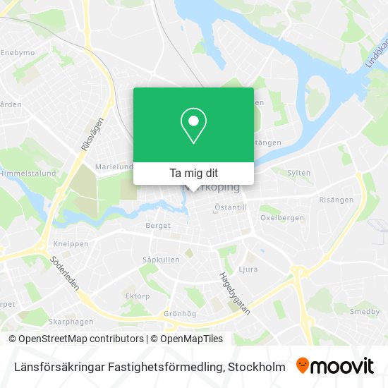 Länsförsäkringar Fastighetsförmedling karta