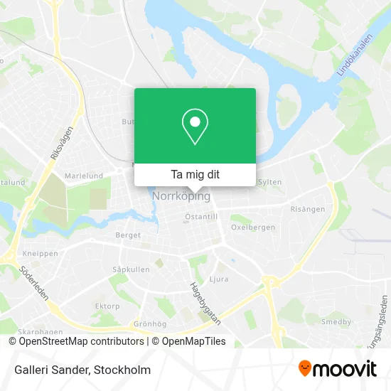Galleri Sander karta