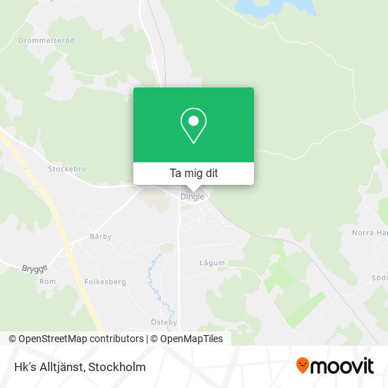 Hk's Alltjänst karta