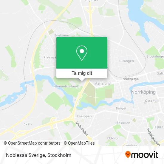 Noblessa Sverige karta