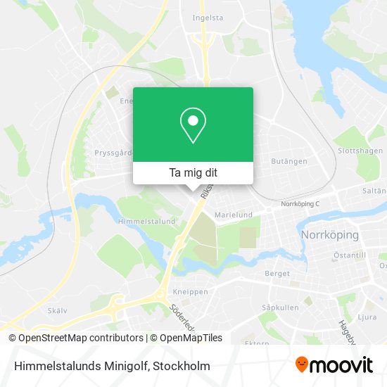 Himmelstalunds Minigolf karta