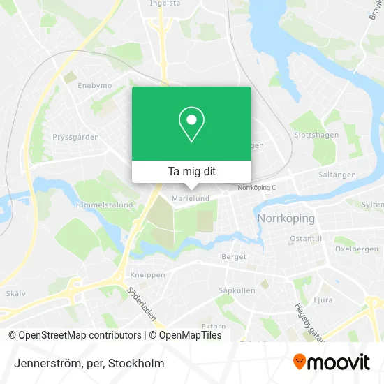 Jennerström, per karta