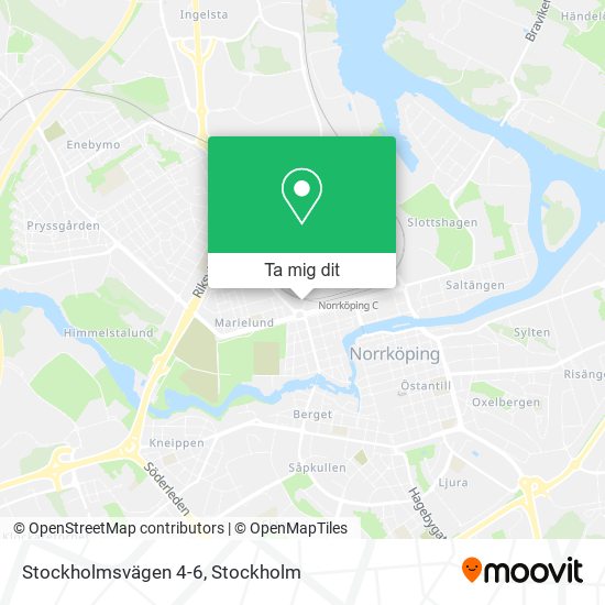 Stockholmsvägen 4-6 karta