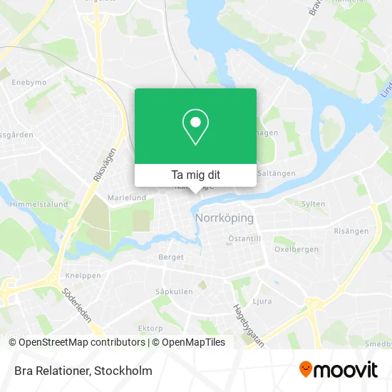 Bra Relationer karta