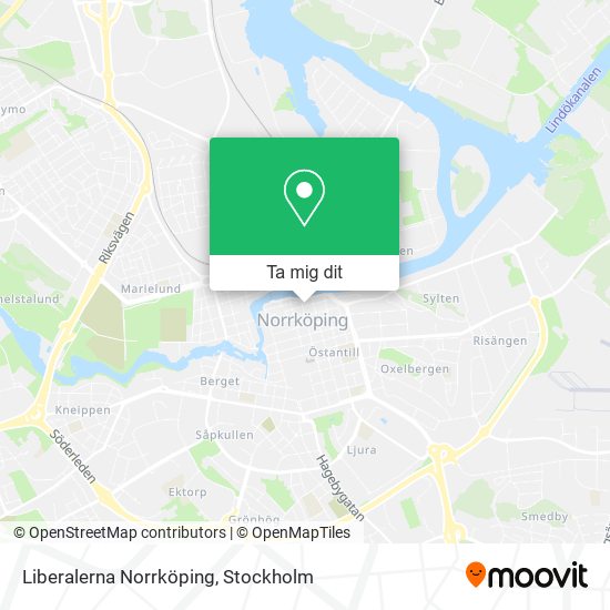 Liberalerna Norrköping karta