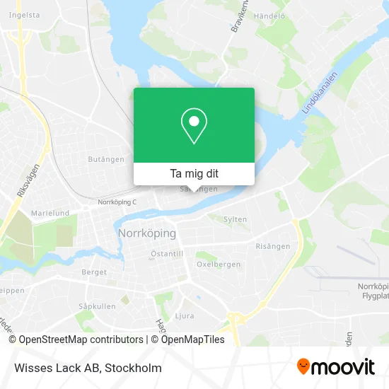 Wisses Lack AB karta