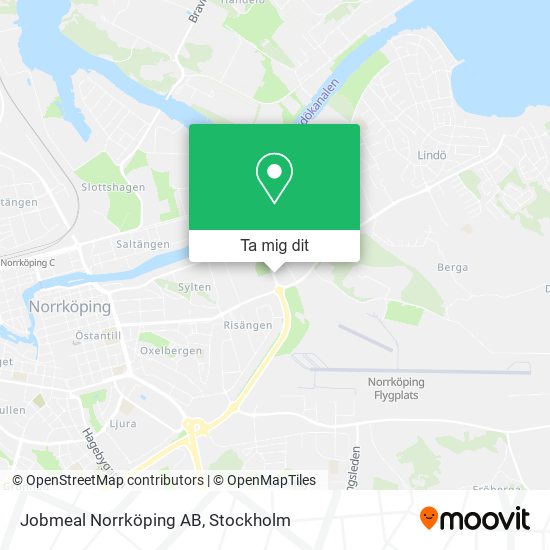 Jobmeal Norrköping AB karta