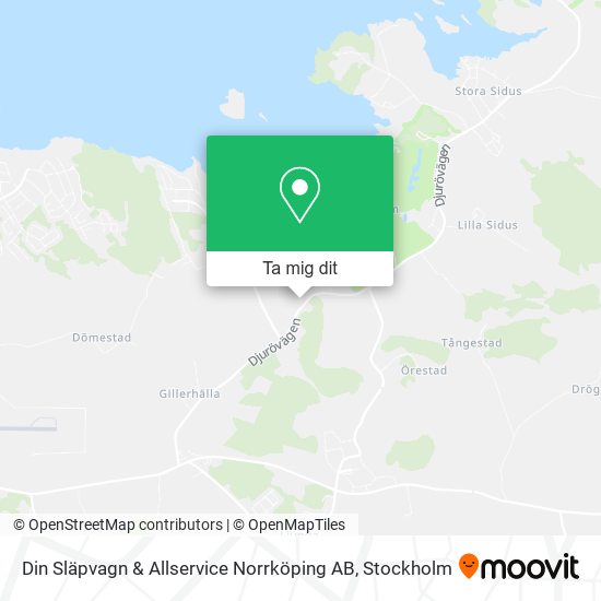 Din Släpvagn & Allservice Norrköping AB karta