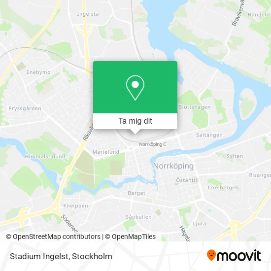 Stadium Ingelst karta