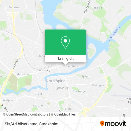 Sls/Ad bilverkstad karta