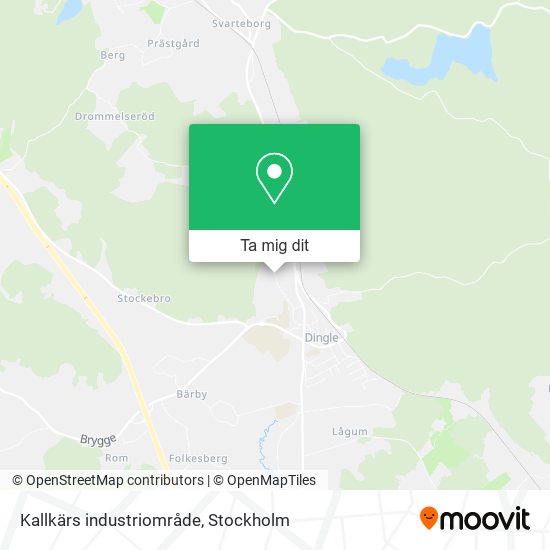 Kallkärs industriområde karta