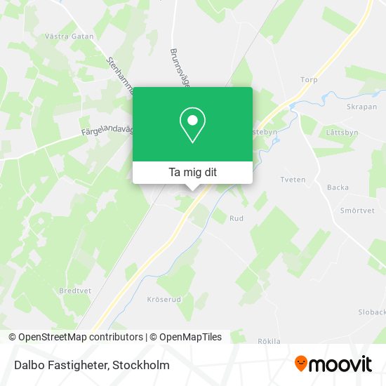 Dalbo Fastigheter karta