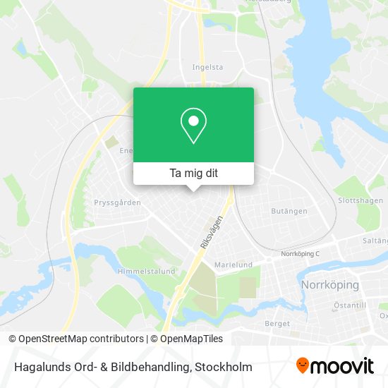 Hagalunds Ord- & Bildbehandling karta
