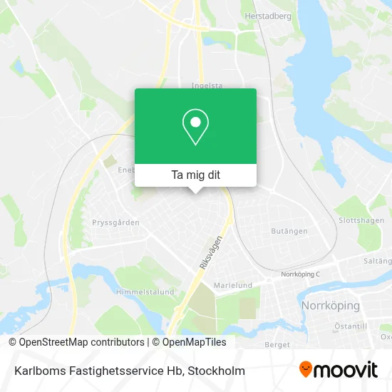 Karlboms Fastighetsservice Hb karta