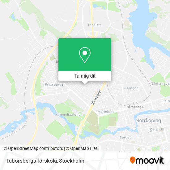 Taborsbergs förskola karta