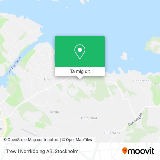 Trew i Norrköping AB karta