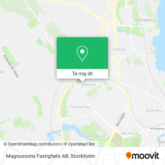 Magnussons Fastighets AB karta