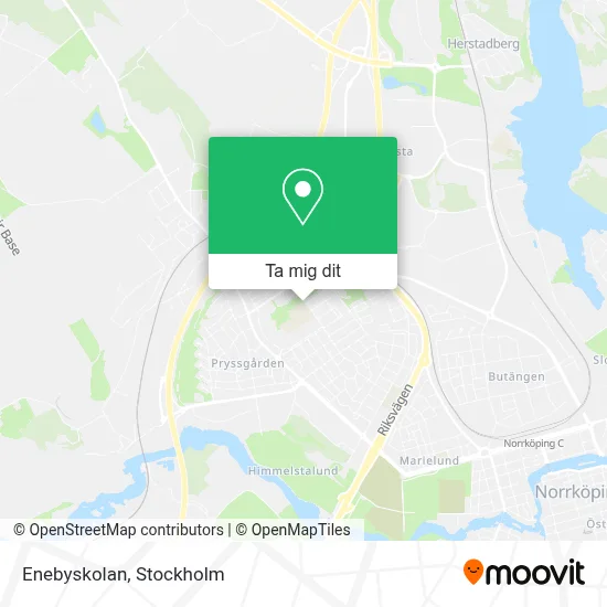 Enebyskolan karta