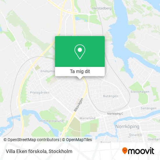 Villa Eken förskola karta