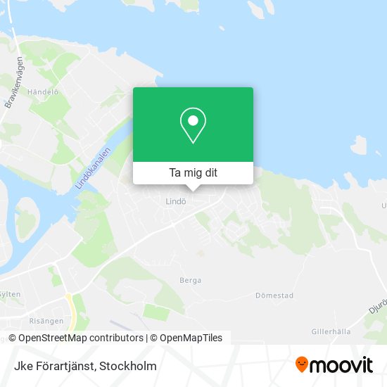 Jke Förartjänst karta