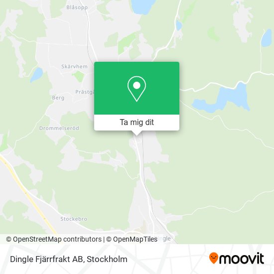 Dingle Fjärrfrakt AB karta