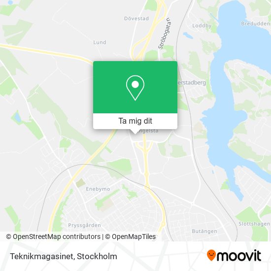 Teknikmagasinet karta