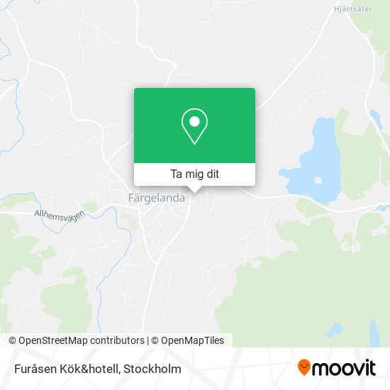 Furåsen Kök&hotell karta