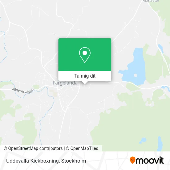 Uddevalla Kickboxning karta