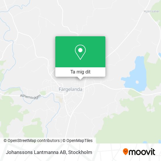 Johanssons Lantmanna AB karta