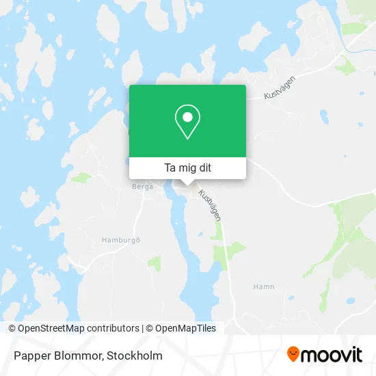 Papper Blommor karta