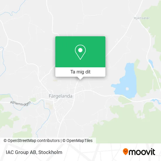 IAC Group AB karta