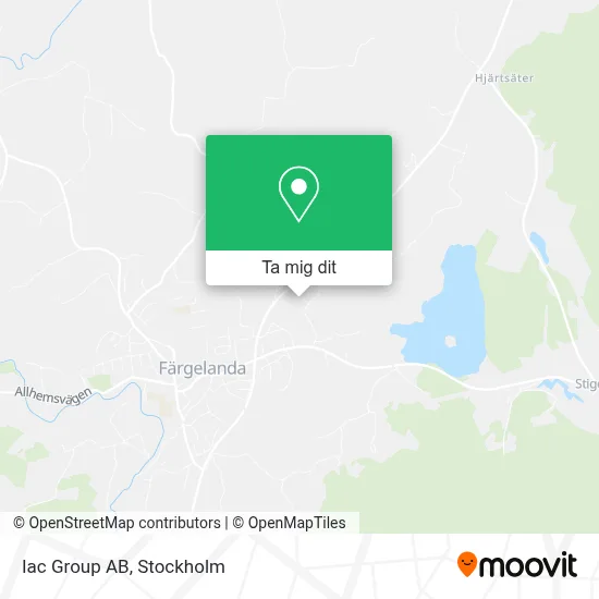 Iac Group AB karta