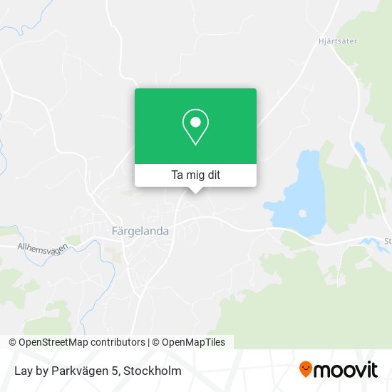 Lay by Parkvägen 5 karta