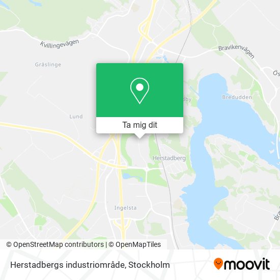 Herstadbergs industriområde karta