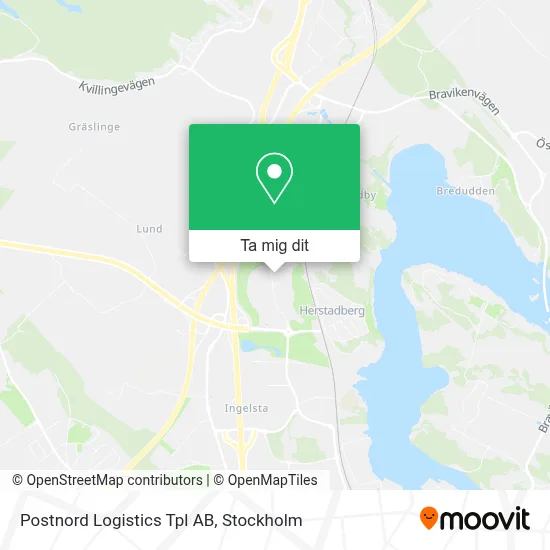 Postnord Logistics Tpl AB karta