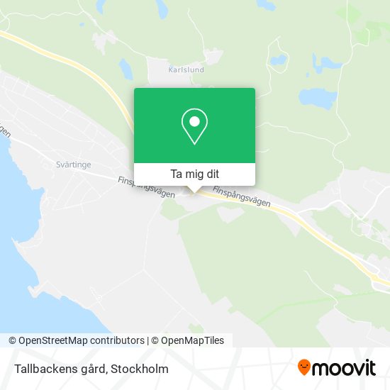 Tallbackens gård karta