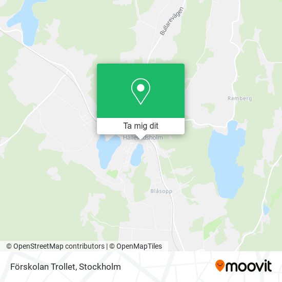 Förskolan Trollet karta